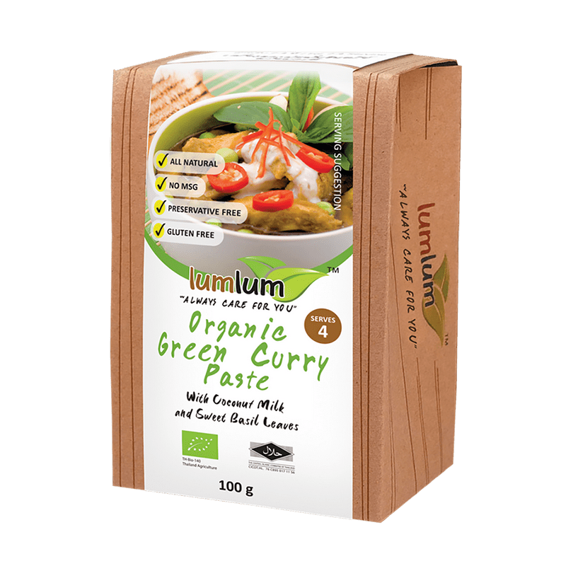 LUM LUM - Organic Curry Paste 100g - 6 OPTIONS - LUM LUM - 1 - Diet & Fitness - ThePharmacy